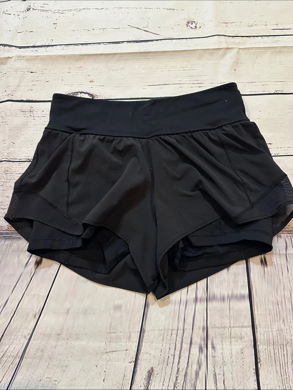 lululemon athletica Black Layered Athletic Shorts